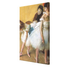 Dance Examination by Edgar Degas Canvas Prints