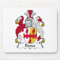 Dance Family Crest Mousepad