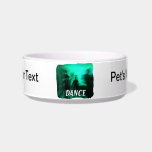 Dance guitar graphic cat bowl