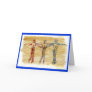 Dance Harmony (Blue) Greeting Card