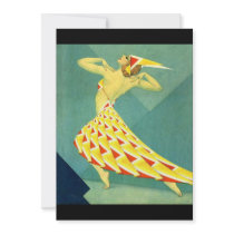 Dance in Deco Custom Invite