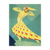 Dance in Deco Post Card