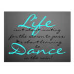 Dance in the Rain Postcard