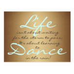 Dance in the Rain Postcards