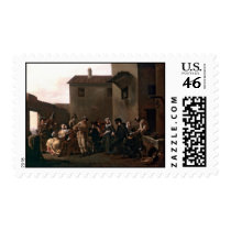 Dance In The Trattoria by Michelangelo Cerquozzi Postage