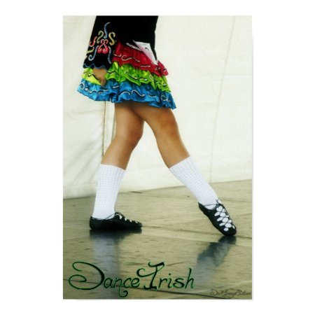 Dance Irish (green) Print print