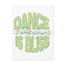 Dance is Bliss Shirts Post Cards