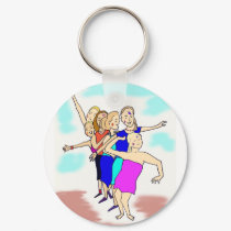 dance keychain