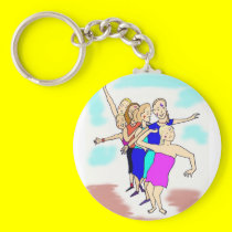 dance keychain keychains