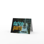 Dance Music Party Invitation Card