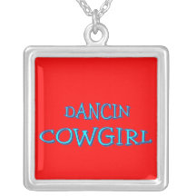DANCE NECKLACE GIFT DANCIN COWGIRL