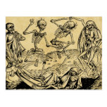 Dance Of Death By Michael Wolgemut 1493 Post Card