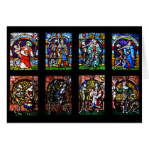 Dance of Death Stained Glass Cards