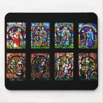 Dance of Death Stained Glass Mousepads