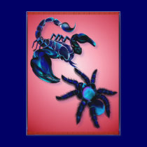 Dance Of The Arachnids Postcard postcards