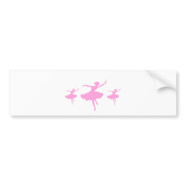 Dance of the Ballerina Bumper Stickers