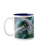 Dance Of The Dolphins Art Mug