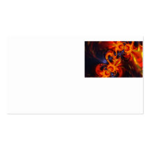 Dance of the Dragons - Indigo & Amber Eyes  Artist Business Card Templates