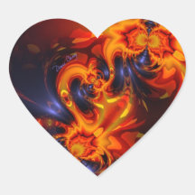 Dance of the Dragons - Indigo & Amber Eyes  Artist Stickers