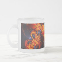 Dance of the Dragons - Indigo & Amber Eyes Mugs