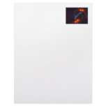 Dance of the Eyes – Indigo and Gold Sight Personalized Letterhead