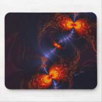 Dance of the Eyes – Indigo and Gold Sight mousepads