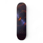 Dance of the Eyes – Indigo and Gold Sight Custom Skateboard