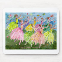 Dance Of the Flowers Mousepads
