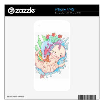Dance of the Narwhal iPhone 4 Skin