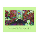 Dance Of The Nebula! postcards by BitsOfWhimsy Dance Of The Nebula! postcards