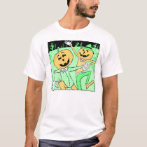 Dance of the Pumpkins t-shirts