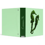 Dance Of The Seahorses (Green) Binder