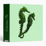 Dance Of The Seahorses (Green) Binder