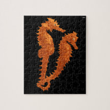 Dance Of The Seahorses (Orange) Puzzles