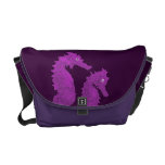 Dance Of The Seahorses (Purple) Commuter Bags