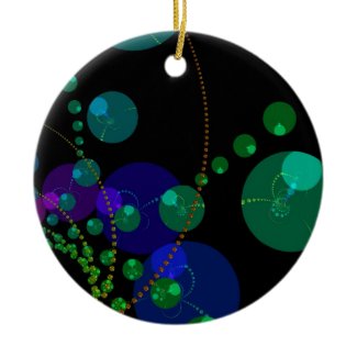 Dance of the Spheres II – Cosmic Violet & Teal 2