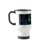 Dance of the Spheres II – Cosmic Violet &amp; Teal Mug