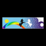 Dance of the unicorns bumper sticker