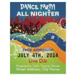Dance Party All Nighter Flyer