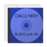 Dance Party CD Invite
