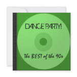 Dance Party CD Invite