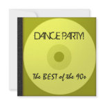 Dance Party CD Invite