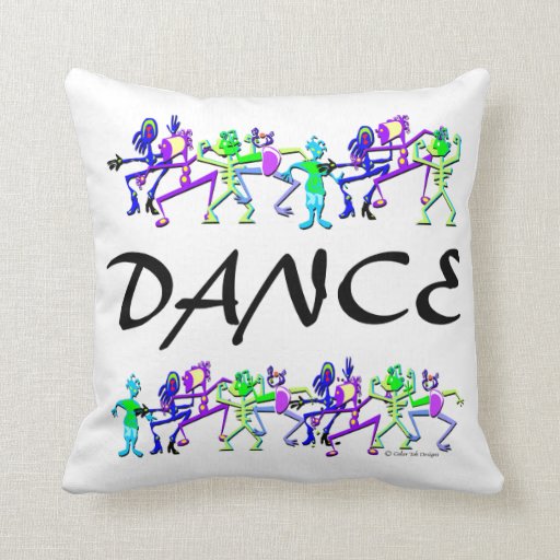 Dance Pillow Zazzle