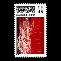 Dance! Postage Stamps stamps