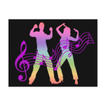 Dance postcards postcards
