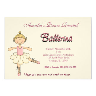 Dance Recital Invitations, 300+ Dance Recital Announcements &amp; Invites