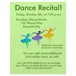 Dance Recital Flyer