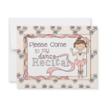 Dance Recital Invitation by myhmdesigns Dance Recital Invitation