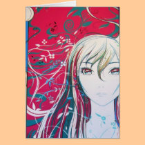 Dance sakura tree cards