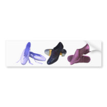 Dance Shoes Bumper Sticker
